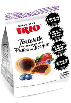 Tartelette Frutos del Bosque